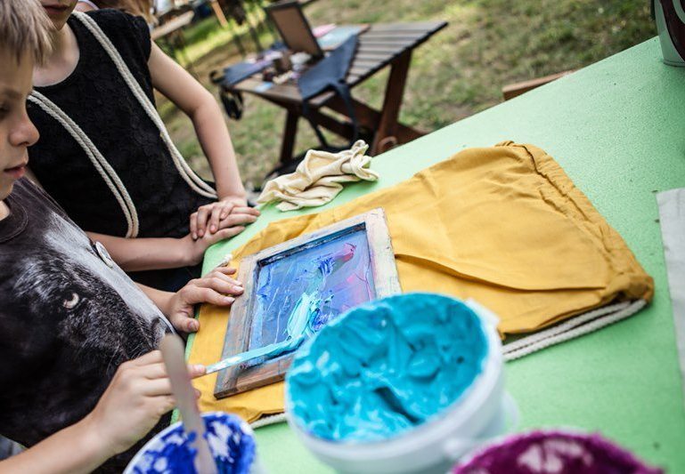 Workshop sítotisku
